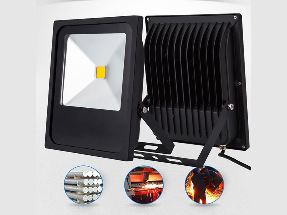 LED Flood Light, Waterproof IP66, 10000Lm, Super Bright