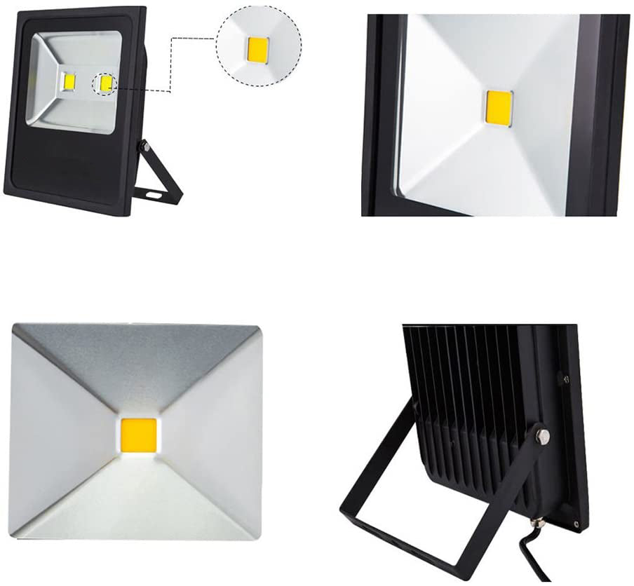 LED Flood Light, Waterproof IP66, 10000Lm, Super Bright
