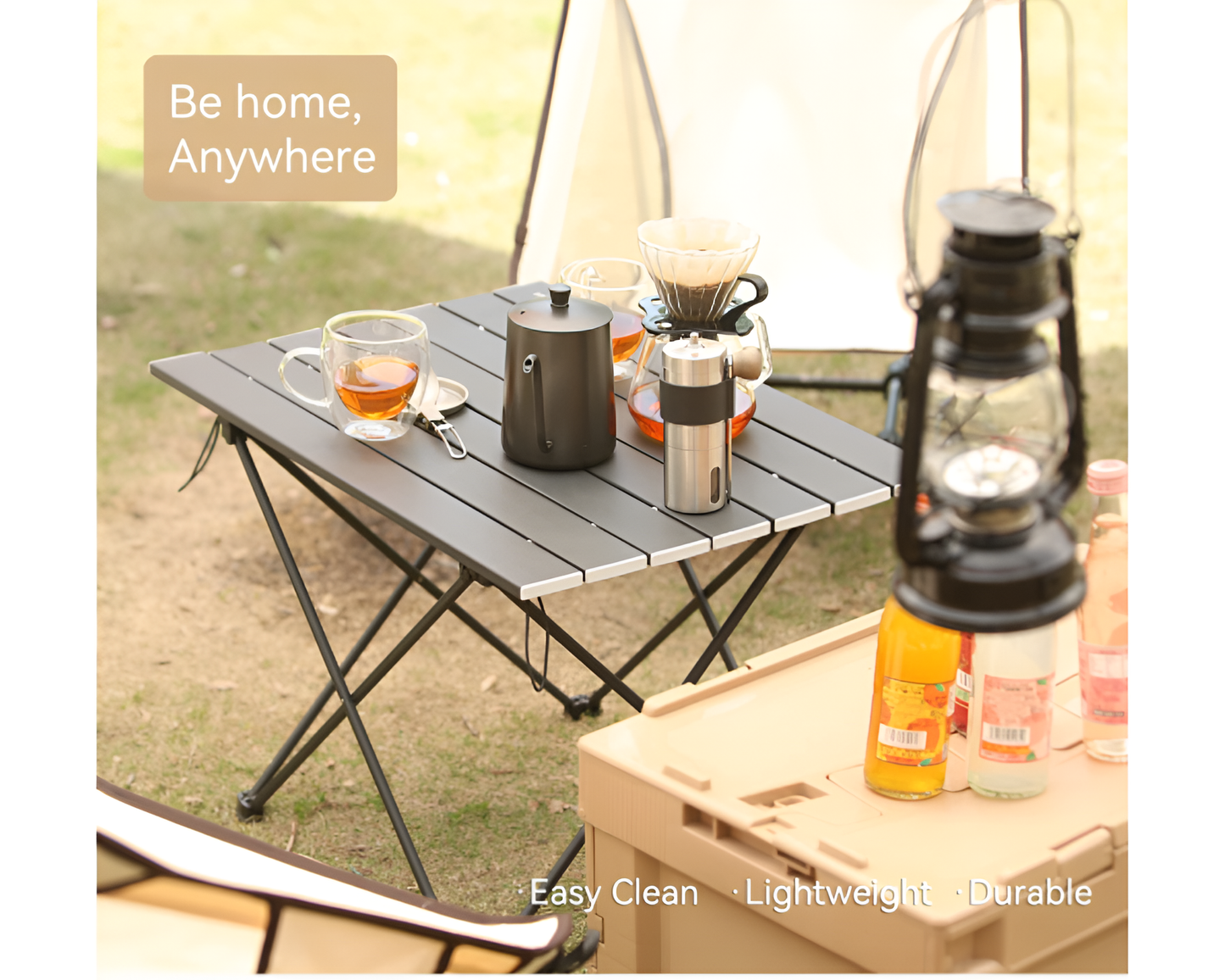 Camping Picnic Folding Table with Storage Bag