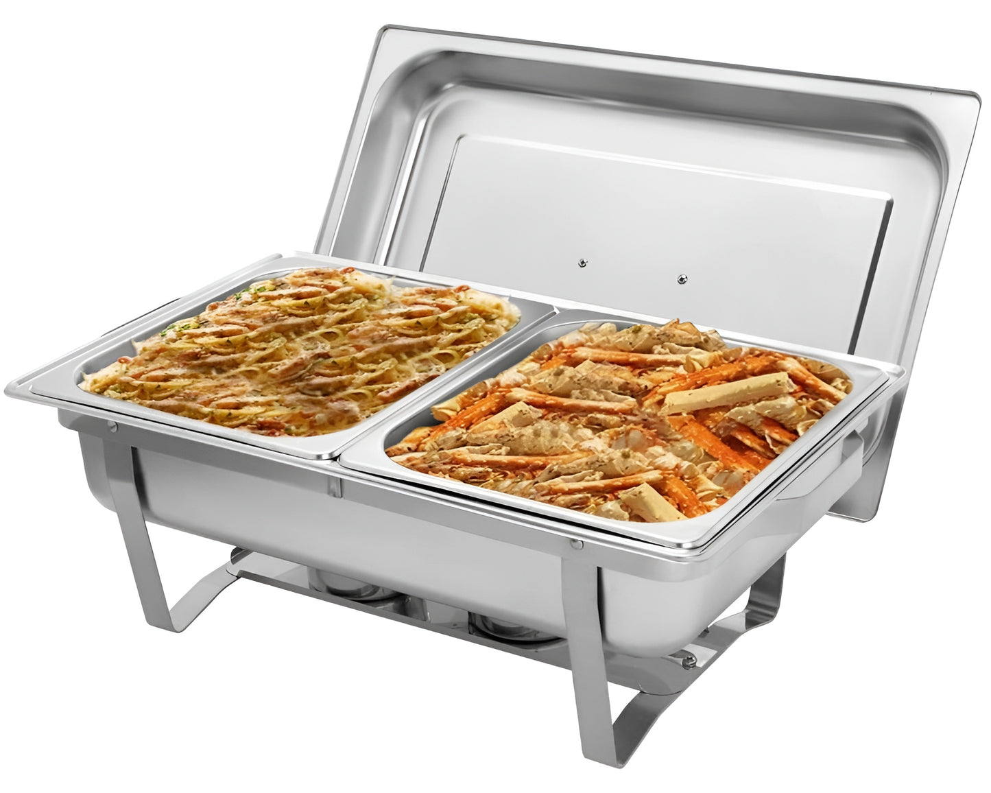 Chafing Dish 11L Stainless Steel Buffet Food Warmer Rectangular