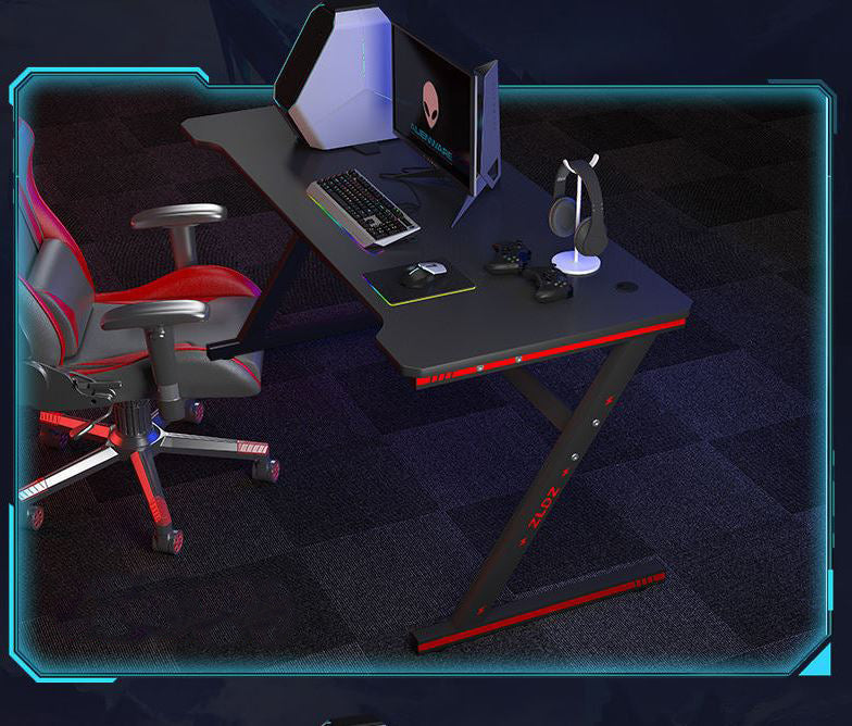 Gaming Computer Desk Racing Style – Z-Shaped Gaming Computer Desk