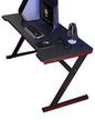 Gaming Computer Desk Racing Style – Z-Shaped Gaming Computer Desk
