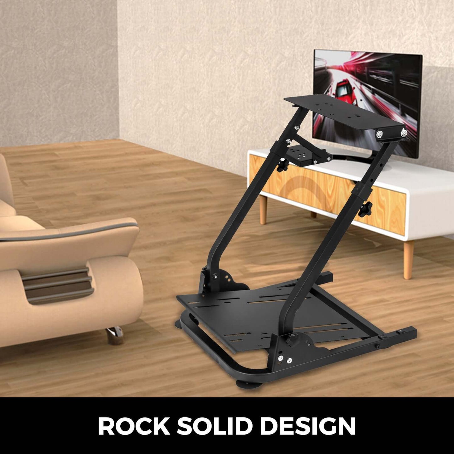 Adjustable Gaming Racing Simulator Wheel Stand