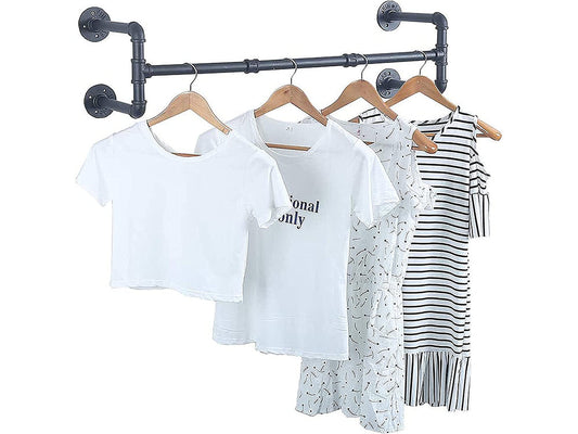 Pipe Wall Mounted Garment Rack
