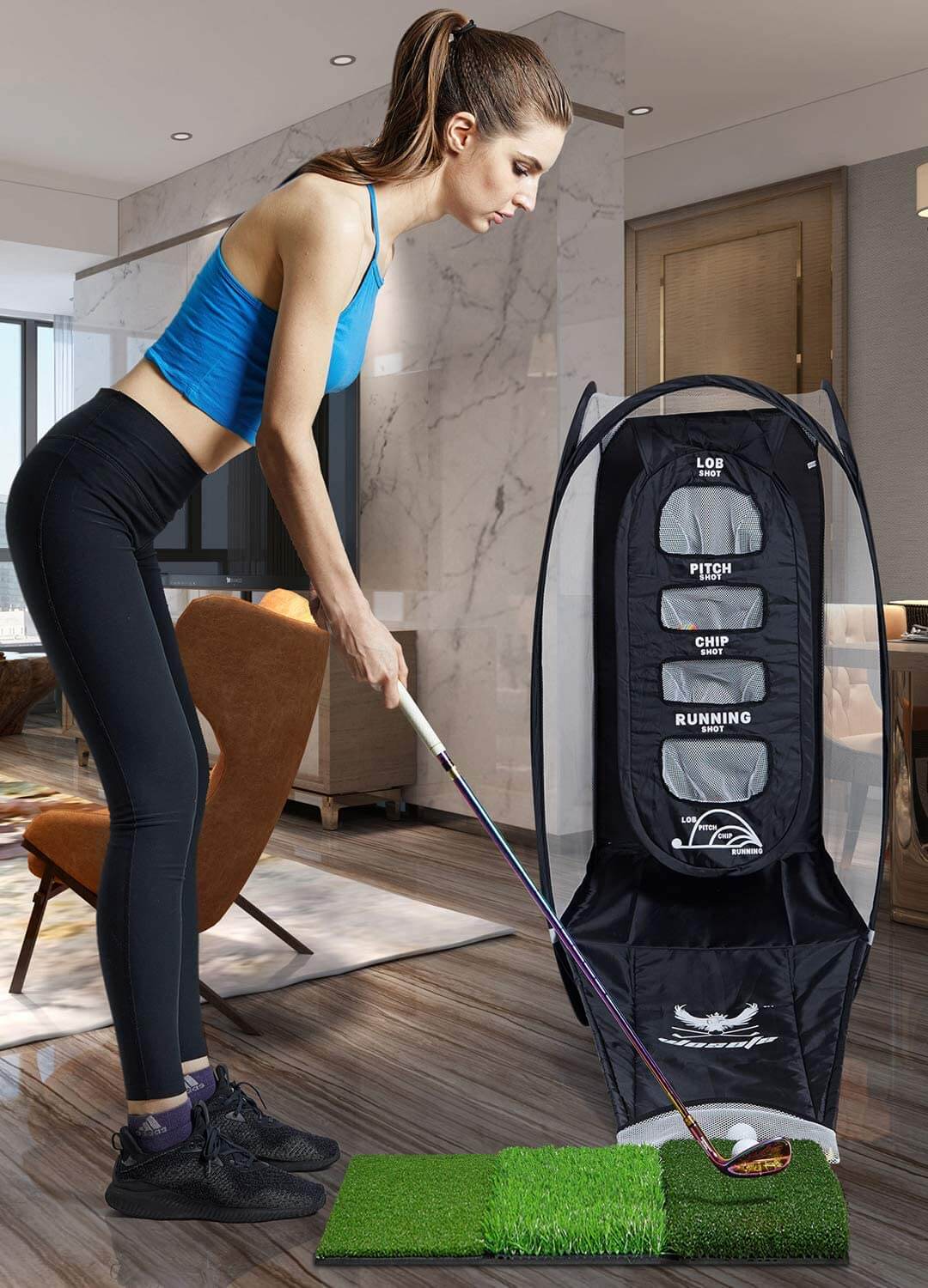 Golf Practice Net Hitting Nets Training Aids Golfing Accuracy