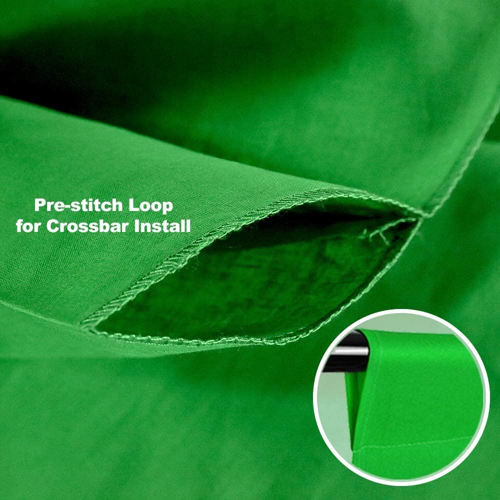 Chromakey Green Screen Backdrop 3m x 3m Muslin Background