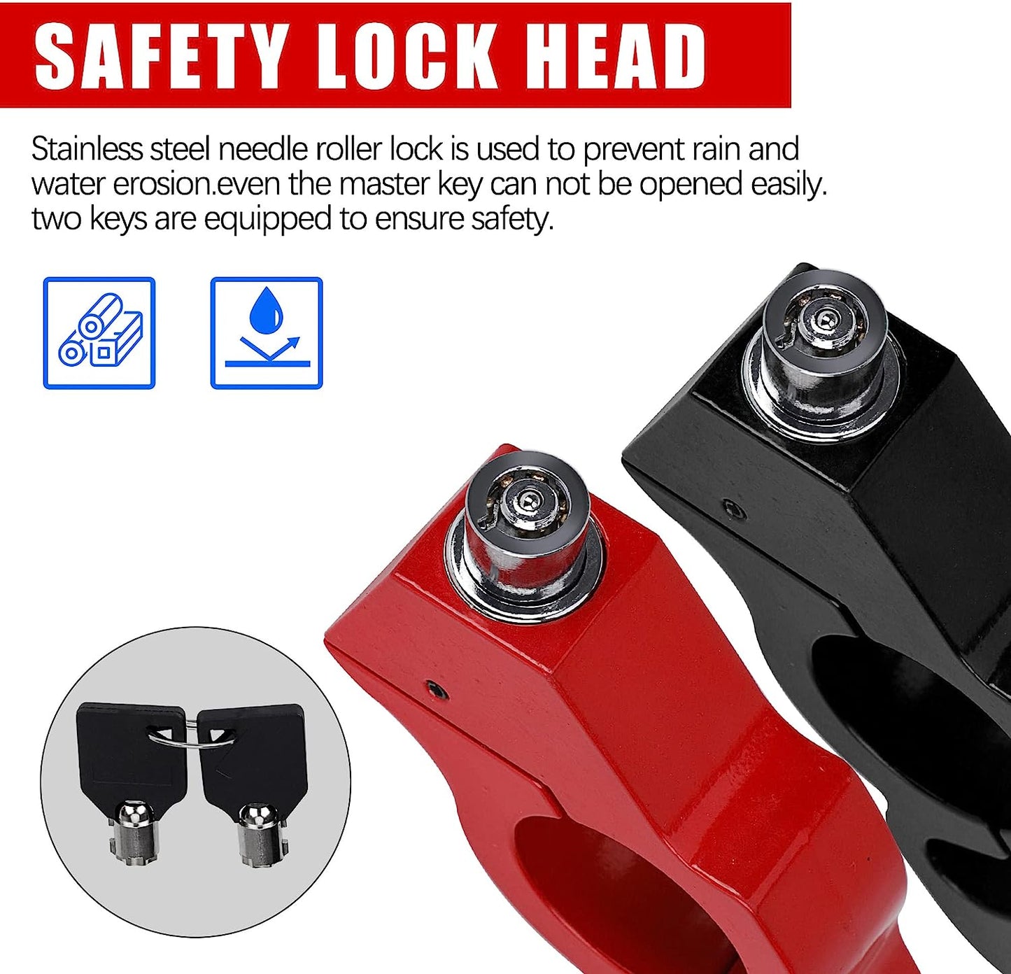 Motorcycle Lock, Scooter Grip Lock, Bike Grip Lock