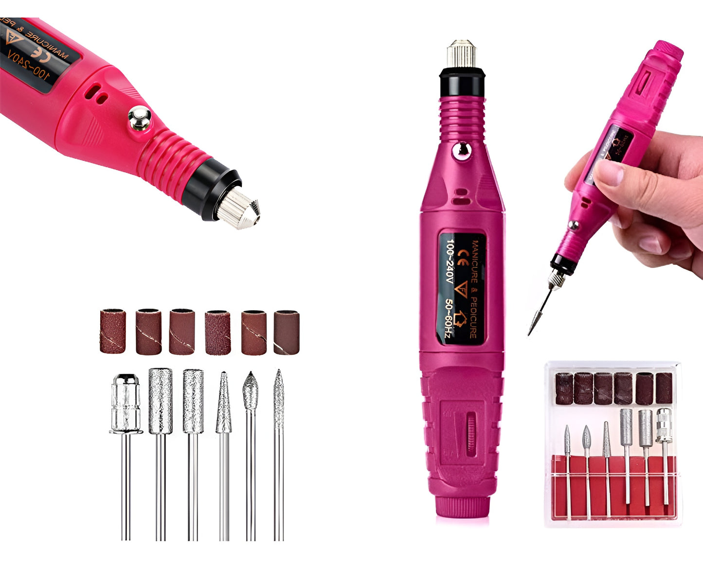 Pedicure Manicure Set Rotary Engraver Drill Electric