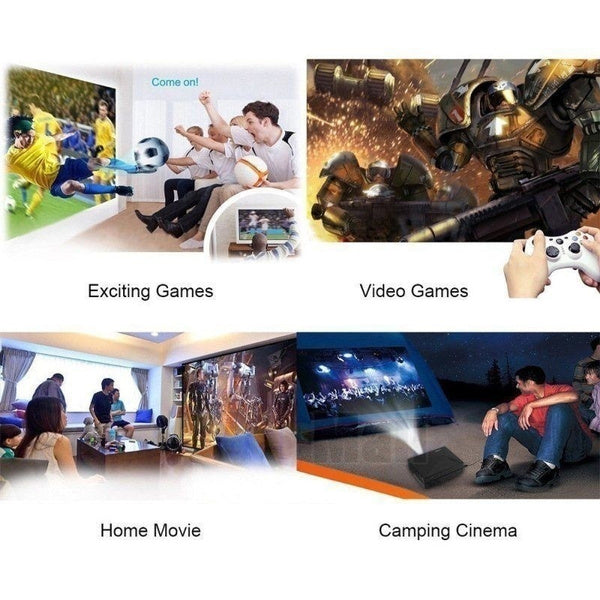 Projector, 1080P LED Video Projector