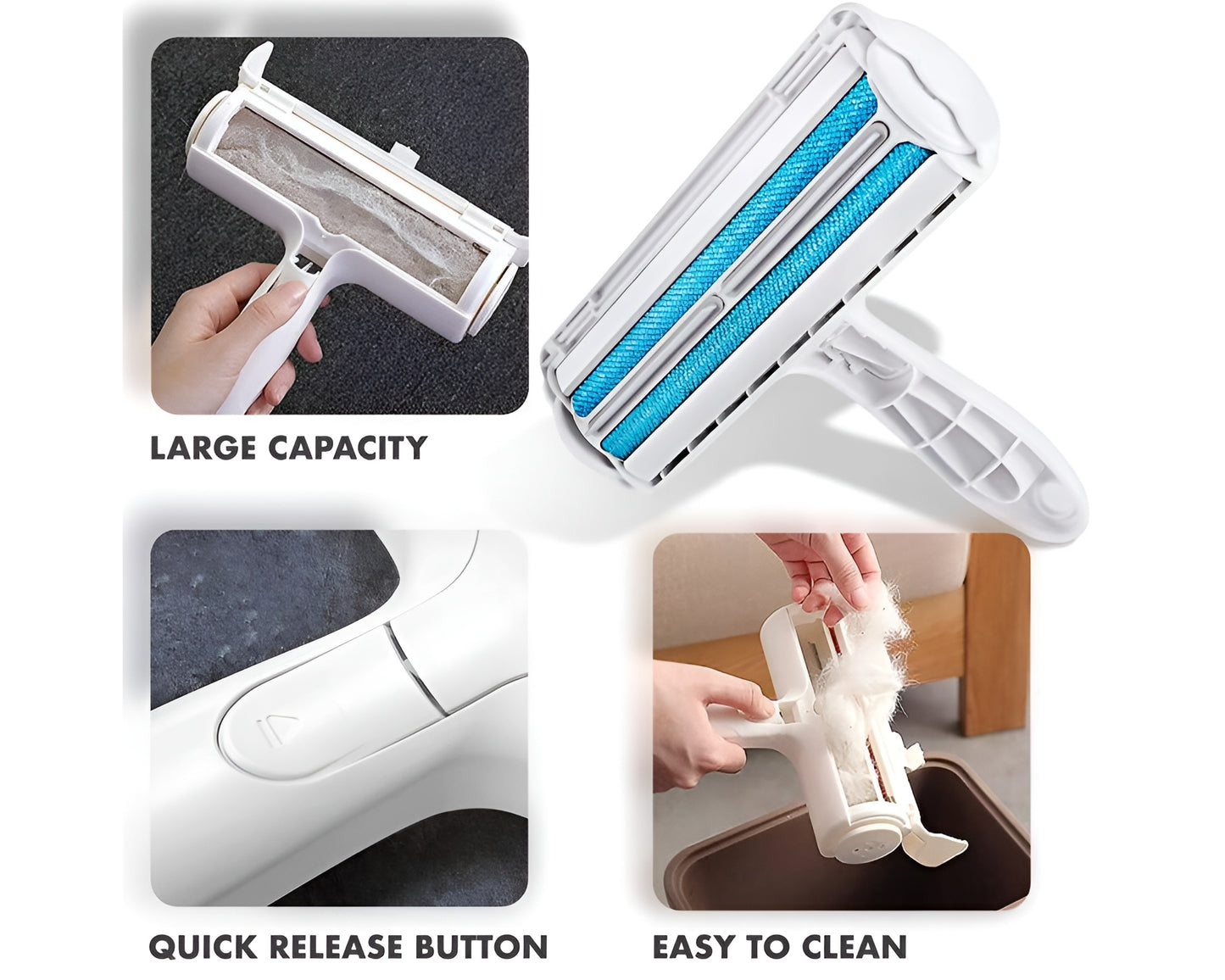 Pet Hair Remover Roller Brush