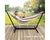 2-Person Hammock with 9FT Steel Stand - Weather Resistant Double Hammock Bed and Stand with Carrying Case, 450LBS Capacity, 6 Optional Hook Positions (Tan Stripe)