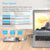 Transparent 2.5-inch HDD Case SATA to USB 3.0 Adapter - High-Speed Hard Drive Enclosure for Samsung, Seagate SSD
