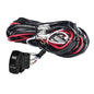 LED Work Light Switch Wiring Harness 40A Relay Fuse Kit 12V Led Bar Rocker Switch Wiring Harness for Ship Yacht RV, Connect 1 Light