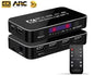 HDMI Switch 4x1 with Audio Extractor – 4K@60Hz HDMI Switch with ARC, TOSLINK & Remote Control