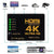 5-Port HDMI Splitter with Remote Control – 4K 3840x2160P HDMI Switcher, 1 in 5 HDMI Output for TV Box, PS3, DVD, PC