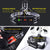 Rechargeable Waterproof Headlamp Flashlight with 5 Cree LEDs