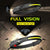 COB LED Headlamp USB Rechargeable, Hands-Free Ultra-Low Profile, 6000 High Lumen, 5 Modes, 270° Illumination Wide-Beam LED Motion Sensor Headlamp – Great for Running, Cycling, Camping