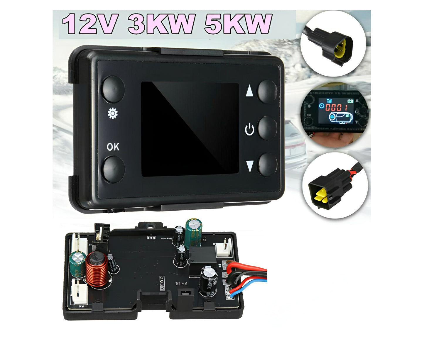 Diesels Air Heater Monitor Switch