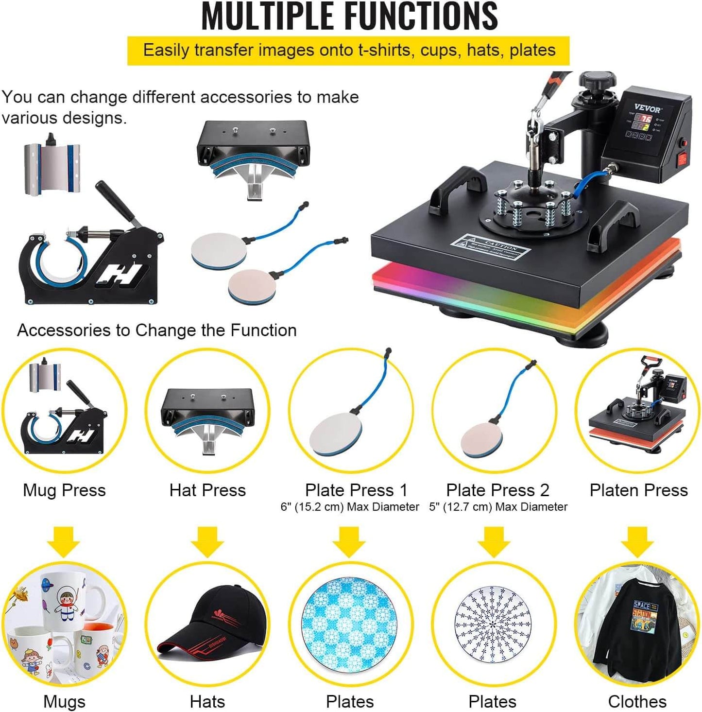 Digital Heat Press Machine Transfer