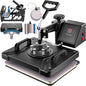 Multifunctional Heat Press T-shirt Press Mug Printing Machine 6-in-1