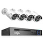 3MP POE Security Camera System NVR CCTV Surveillance Kit