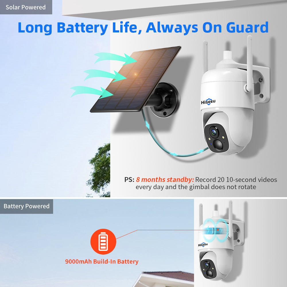 Solar Security Camera 1080P