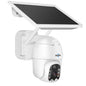 Hiseeu Solar Security Camera 2K PTZ - Wireless Outdoor Solar Powered CCTV Camera