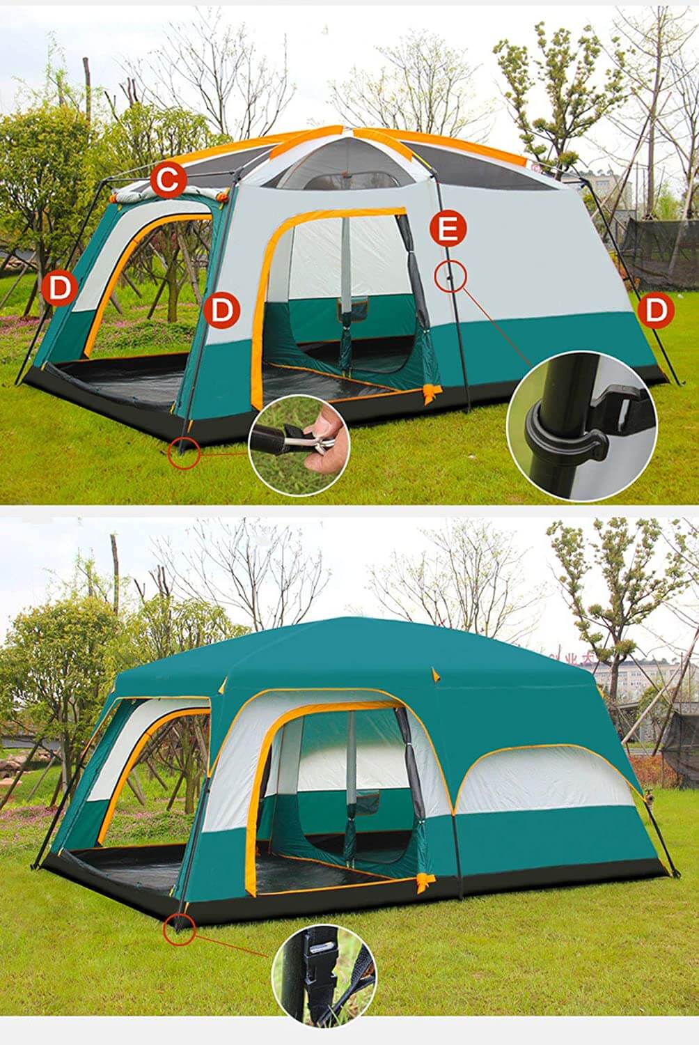Camping tent, Family Tent