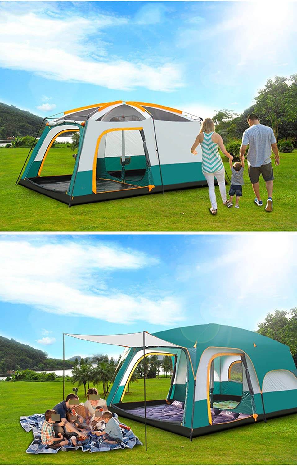 Camping tent, Family Tent
