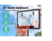 Adjustable Basketball Hoop System