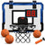 Indoor Mini Basketball Hoop with Electronic Scoreboard