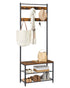 VASAGLE Coat Rack Stand Shoe Rack