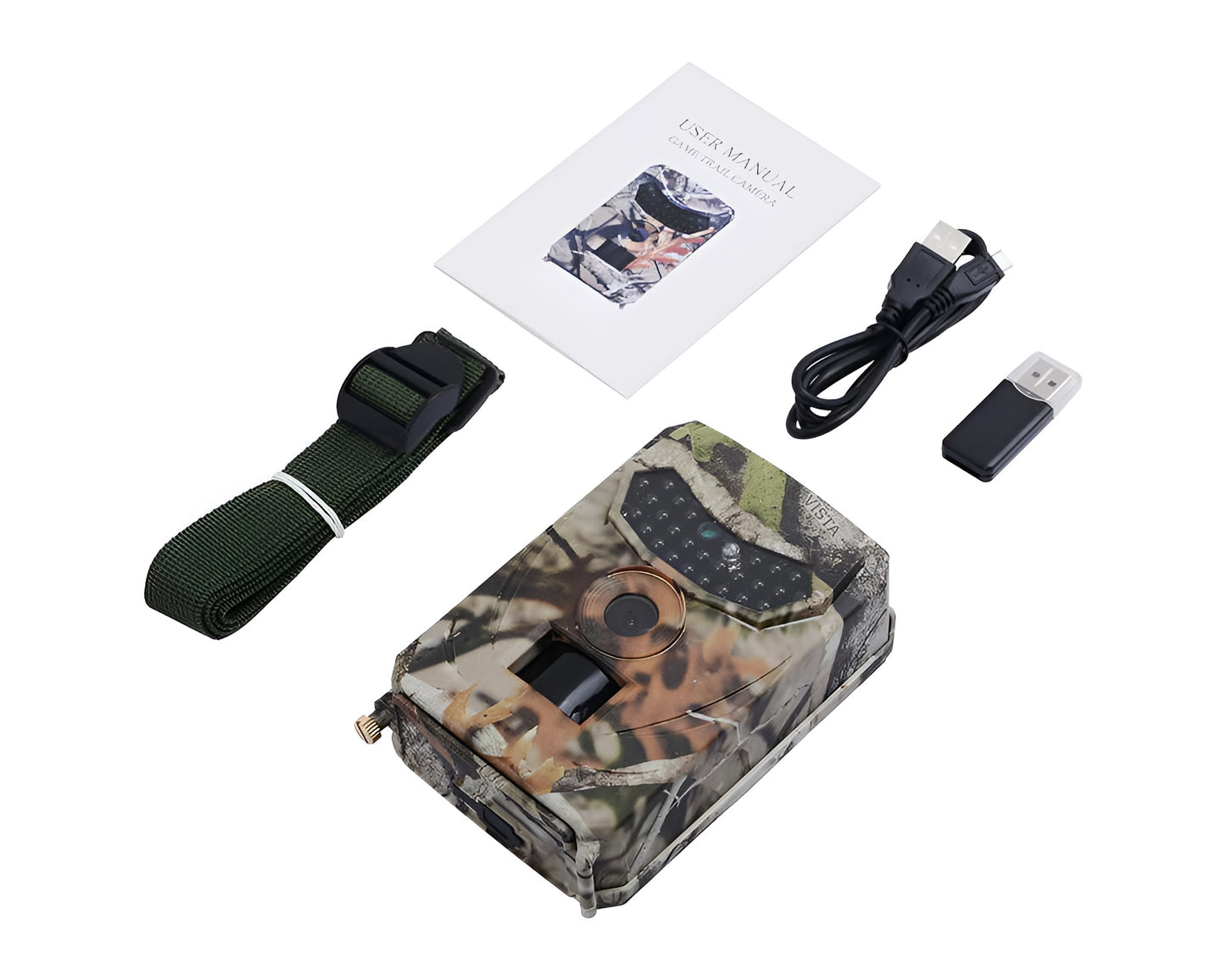 Wildlife Hunting Trail Camera 12MP 1080P - IR Night Vision Scouting Camera