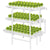 Pipe Type Hydroponic System – 3 Layers 108 Holes Soilless Culture Hydroponic Equipment for Leaf Vegetables