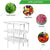 Pipe Type Hydroponic System – 3 Layers 108 Holes Soilless Culture Hydroponic Equipment for Leaf Vegetables