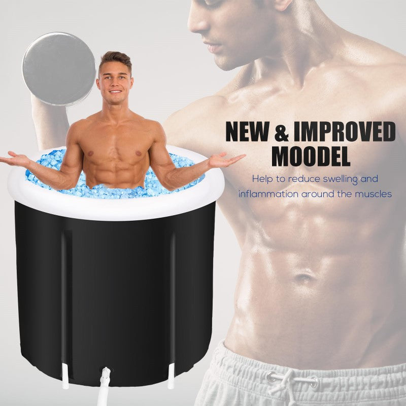 Large Ice Bath Tub with Lid