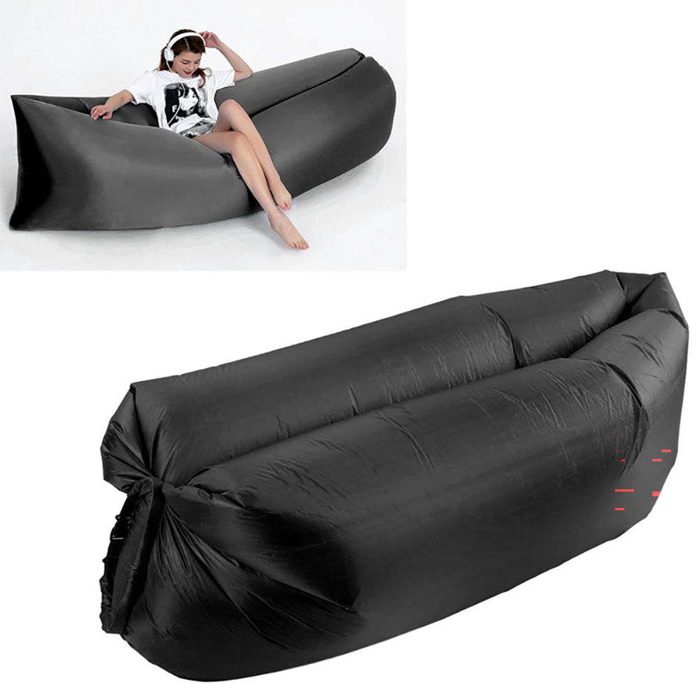 Hammock swing Chair Inflatable Black Air Sofa