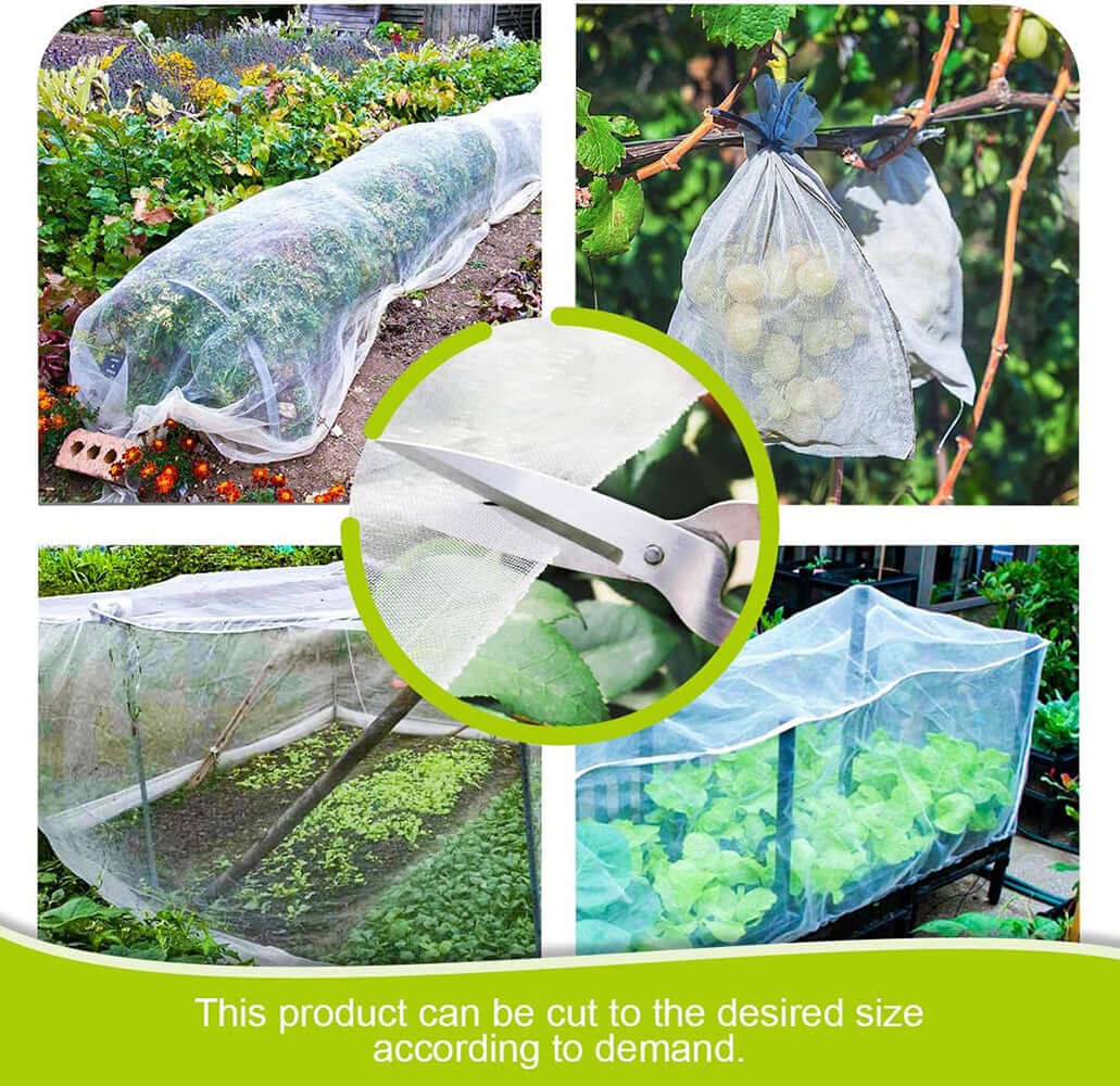 Garden Netting Plant, Covers Insect Barrier Mesh Bird Nettings