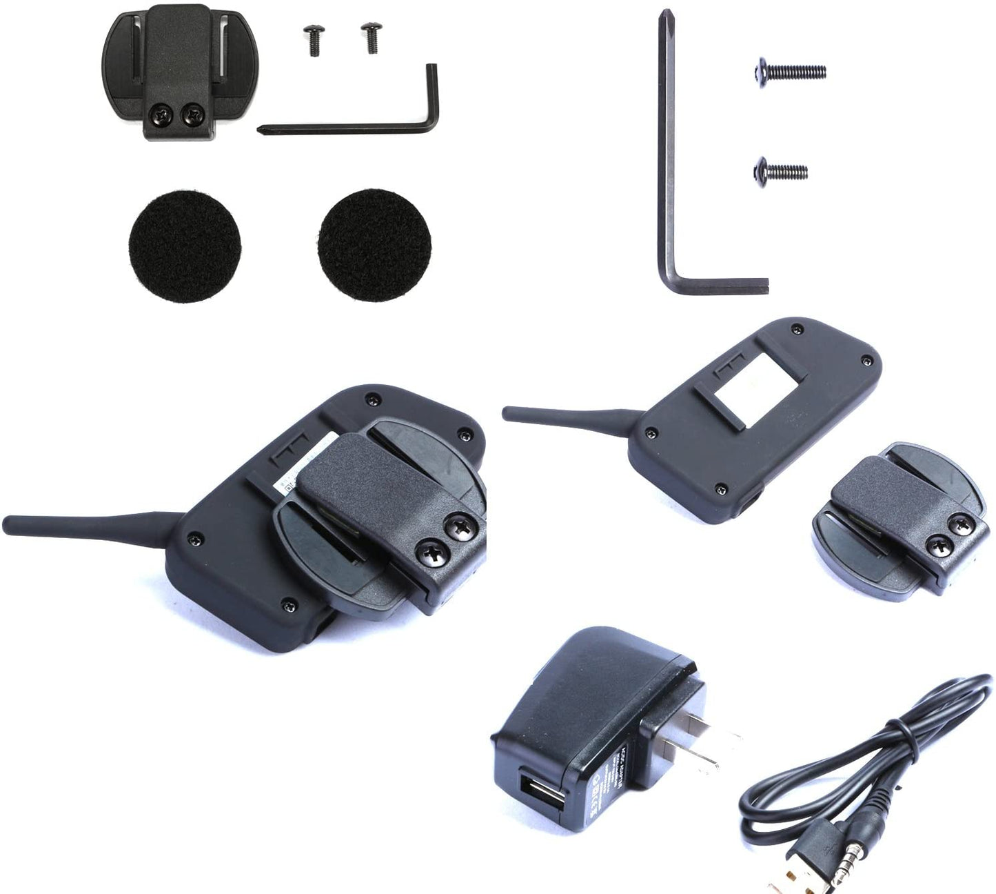 1200M Motorcycle Intercom Bluetooth Headset