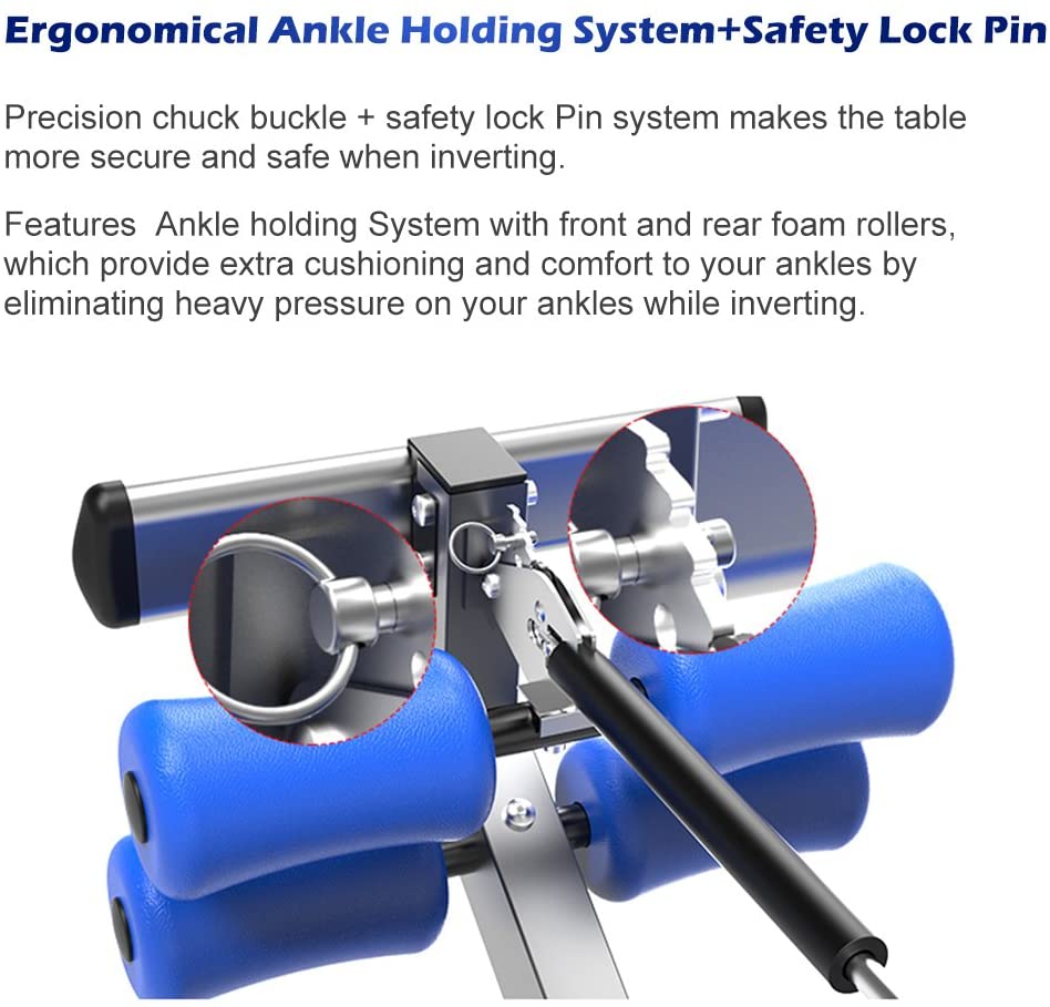 Inversion Table Heavy Duty Inversion Table Back Pain Relief