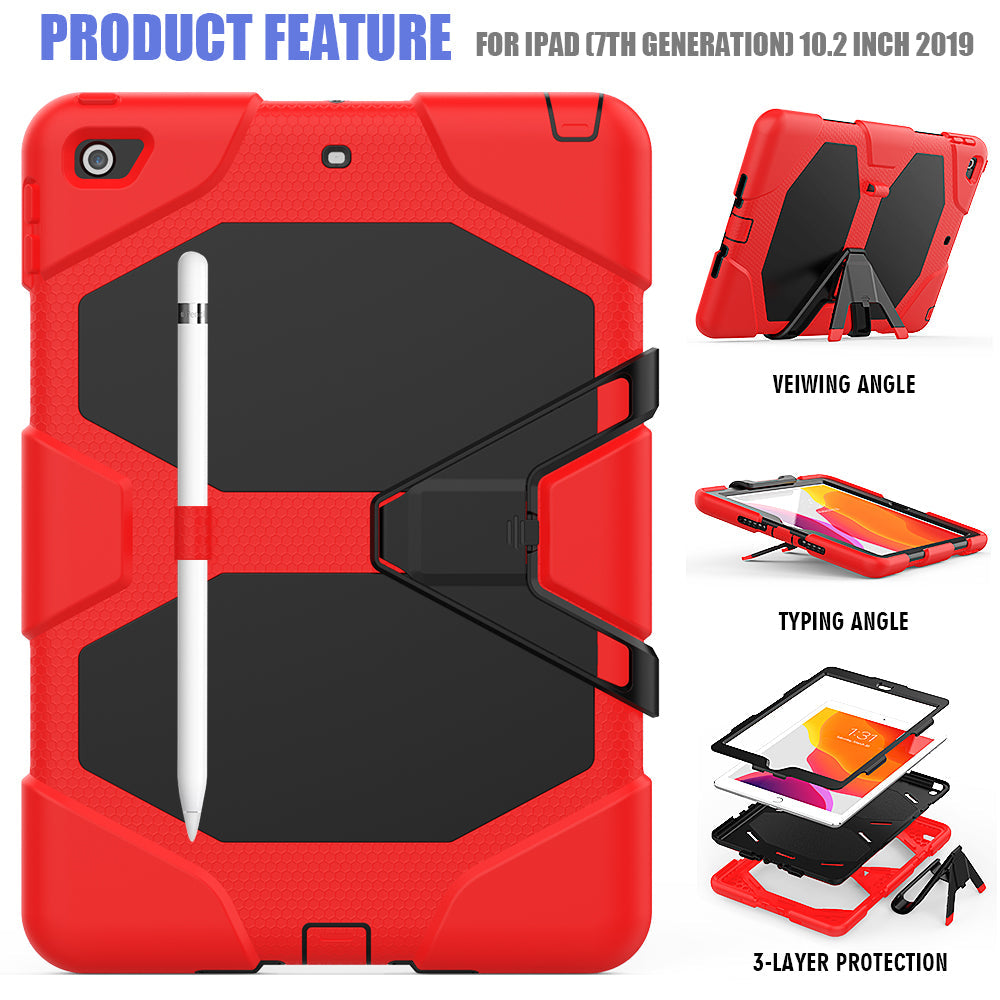 iPad 10.2 Case – Rugged iPad 10.2 Case for Kids Shockproof