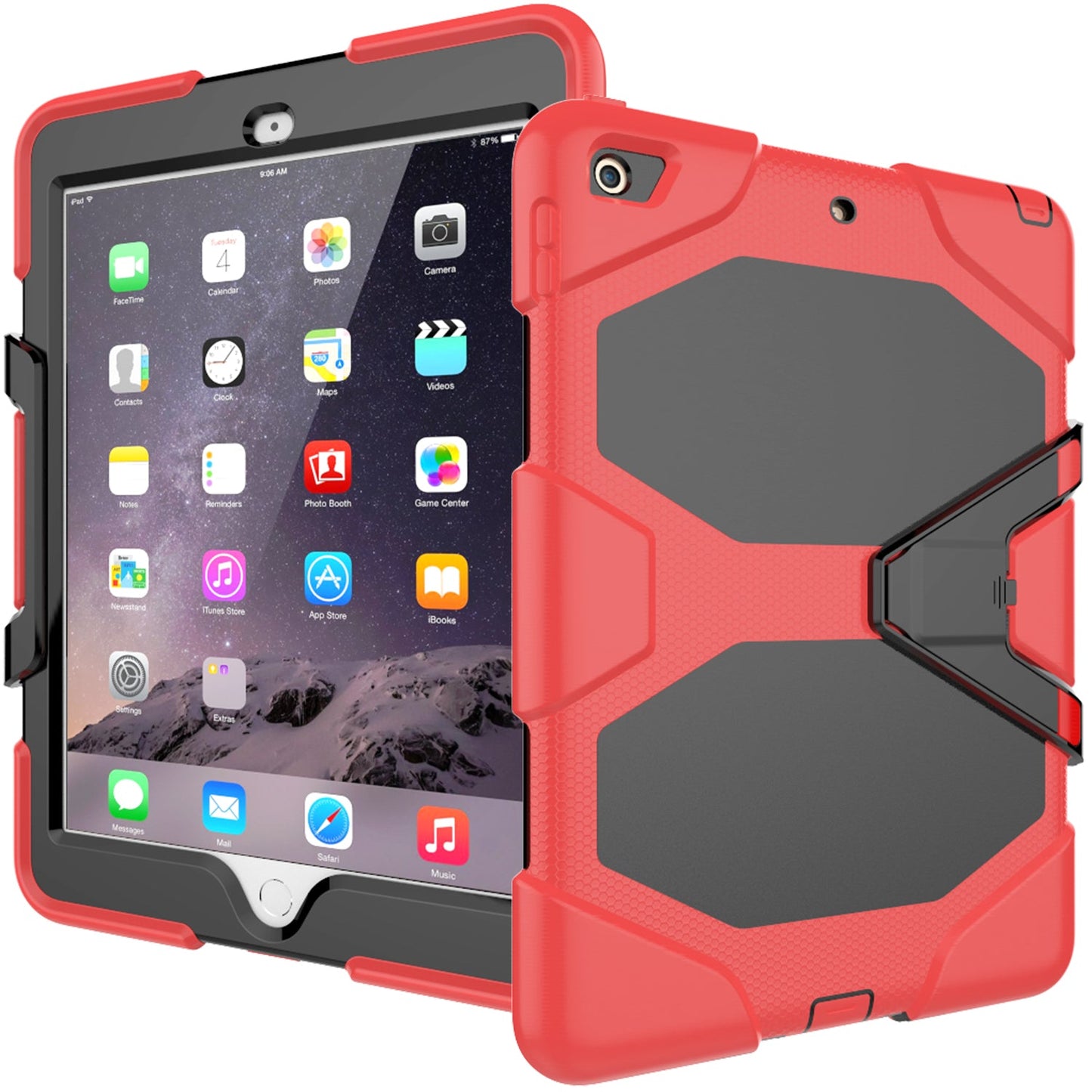 iPad Air 2 Case Shockproof iPad Air 2 Case Armor Kid Safe Cover