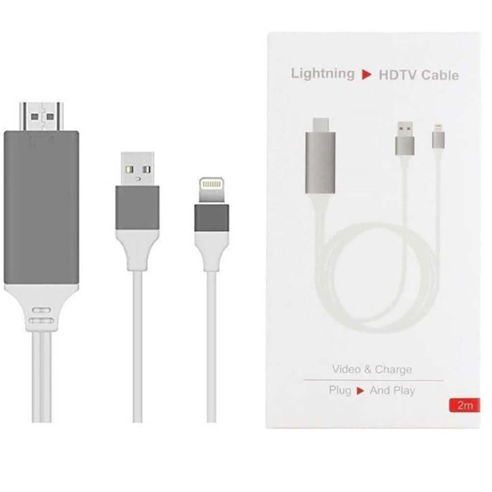 8 Pin iPhone HDMI Cable – Lightning to HDMI Adapter Cable (1080P HD)