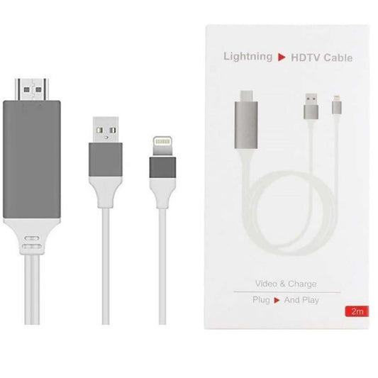8 Pin iPhone HDMI Cable – Lightning to HDMI Adapter Cable (1080P HD)