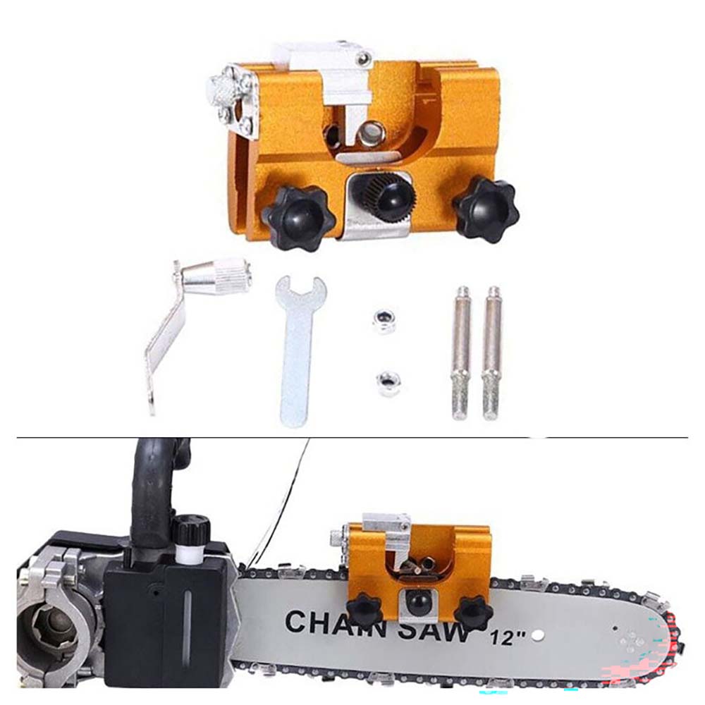Chainsaw Sharpener Power Tool Parts Chain Grinder Aluminum Alloy Chainsaw Sharpener