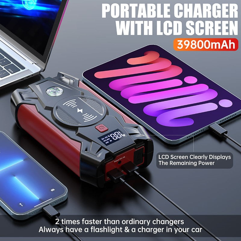 Car Jump Starter Power Bank Booster