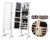 Dressing Mirror with Storage Jewelry Cabinet