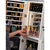 Dressing Mirror with Storage Jewelry Cabinet