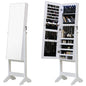 Jewelry Cabinet with Full-Length Mirror – Stylish and Practical Jewelry Storage Solution