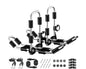 Kayak Roof Rack Surfboard, Canoe and Ski Board Rooftop Mount Carrier Folding Adjustable Bilateral J-Style Rack on SUV, Car and Truck